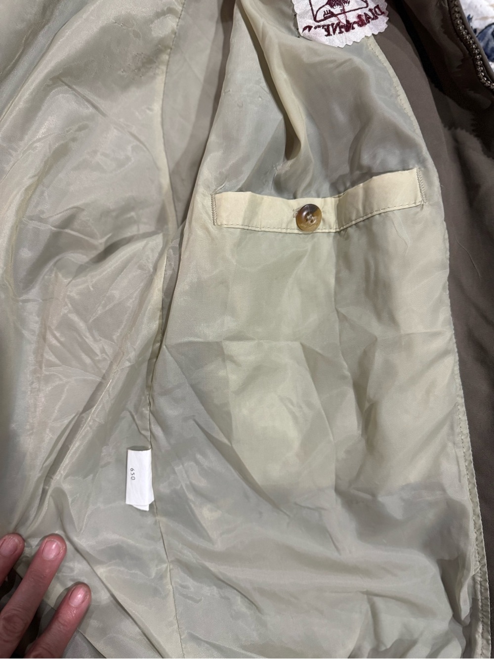 Vintage Dial A Nerd Sportsmaster Tech Jacket USA Made Computer Guru L - Picture 7 of 9